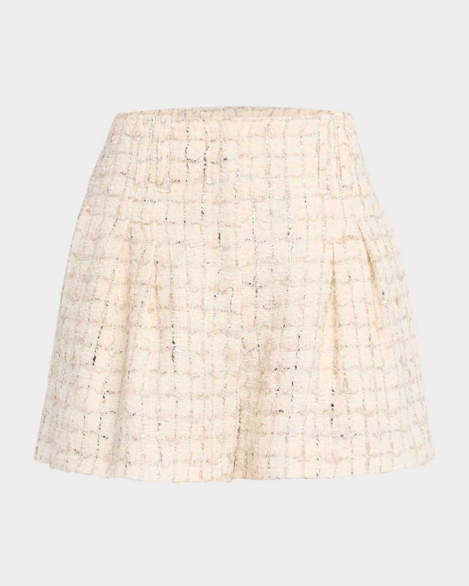 Xaga Tweed Trouser Shorts